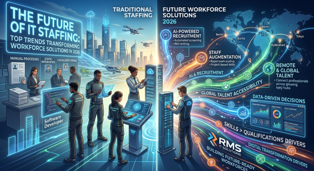 The Future of IT Staffing in 2026: Top Workforce Trends Transforming Modern Businesses | RMS IT Solutions